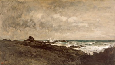 Seascape by Charles Francois Daubigny
